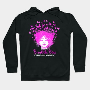 International Womens Day 2024 Break The Bias Butterfly Hoodie